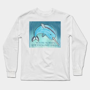 Uniquely Narwhal Long Sleeve T-Shirt